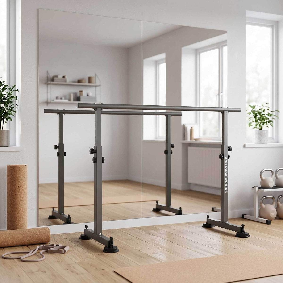 
              AirTrack Nordic Ballet Barre 150x53x119cm